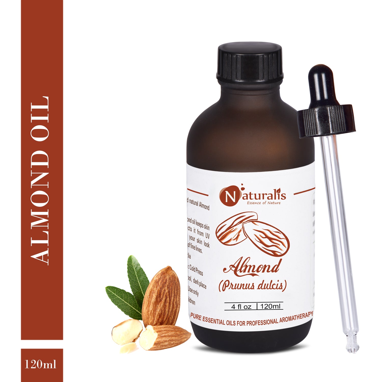 Almond Carrier Oil by Naturalis - Pure & Natural - Naturalis