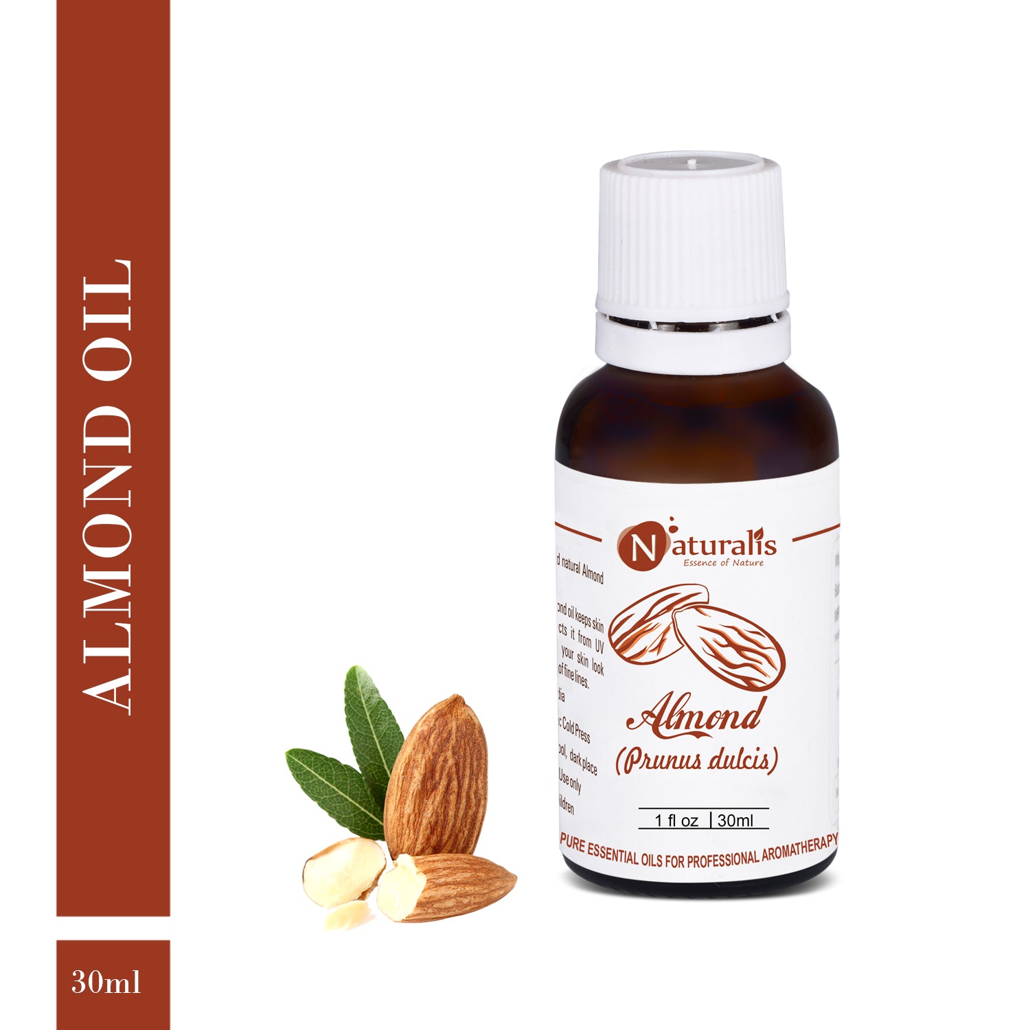 Almond Carrier Oil by Naturalis - Pure & Natural - Naturalis