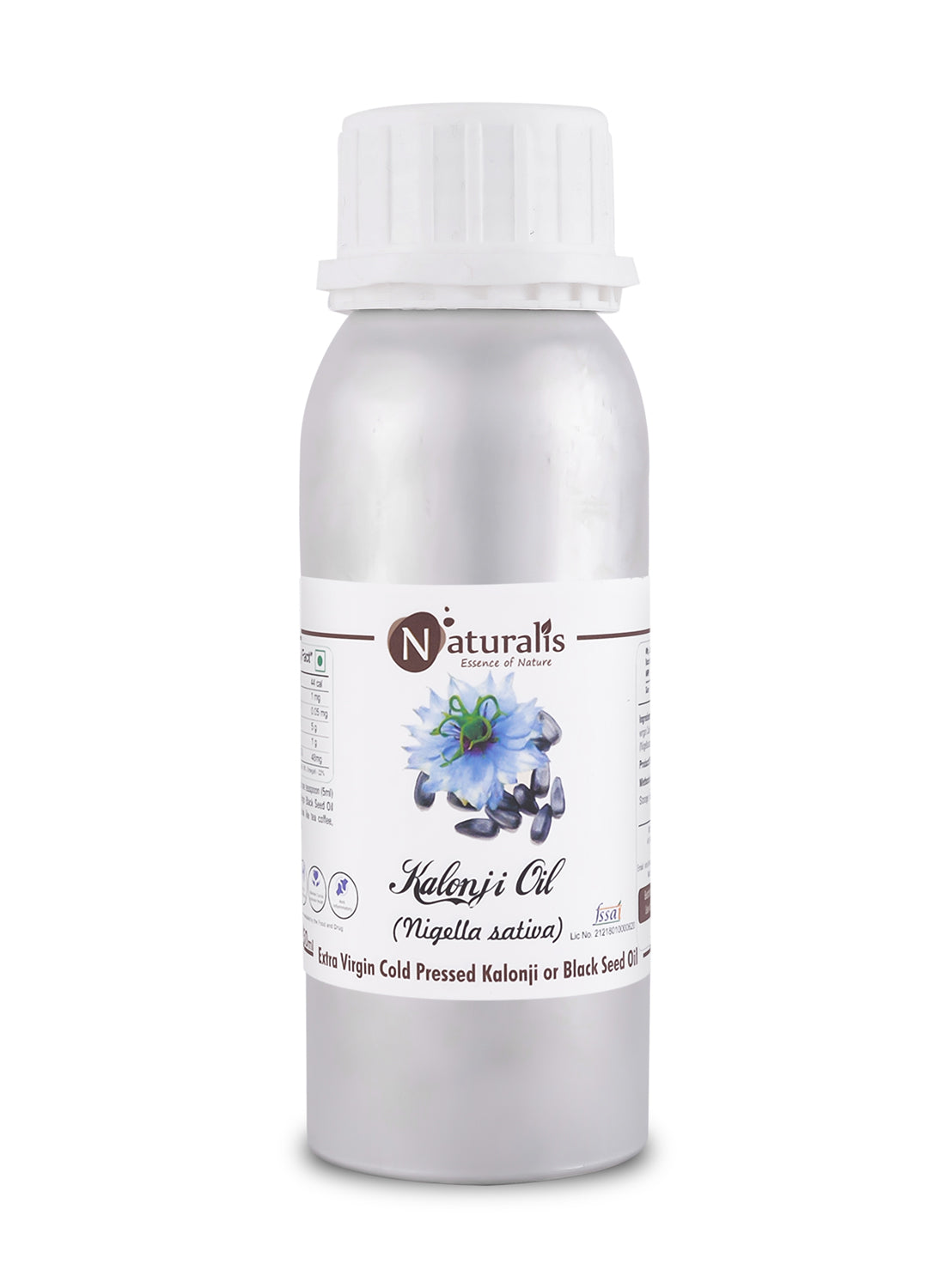 Naturalis Kalonji Oil / Black Seed Oil – Extra Virgin Cold Pressed - Naturalis