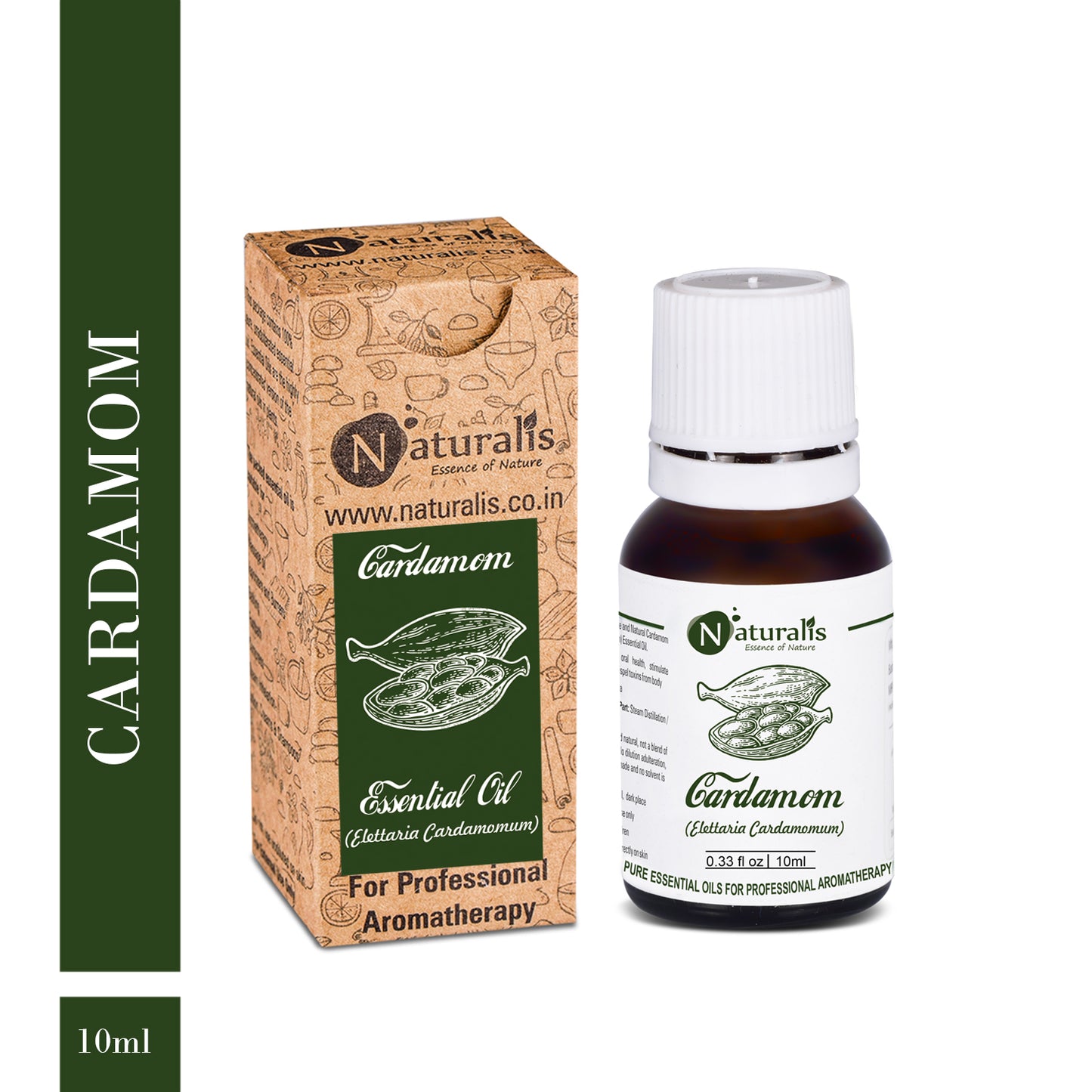 Naturalis Cardamom Essential Oil - Naturalis