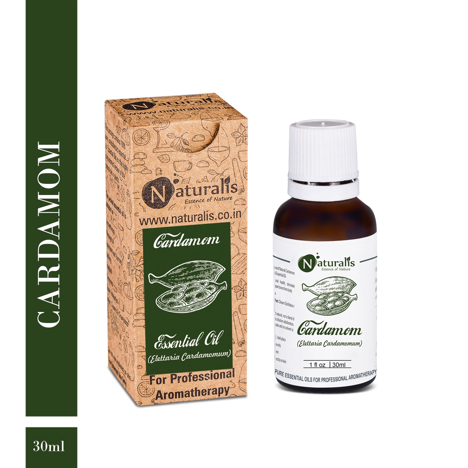 Naturalis Cardamom Essential Oil - Naturalis