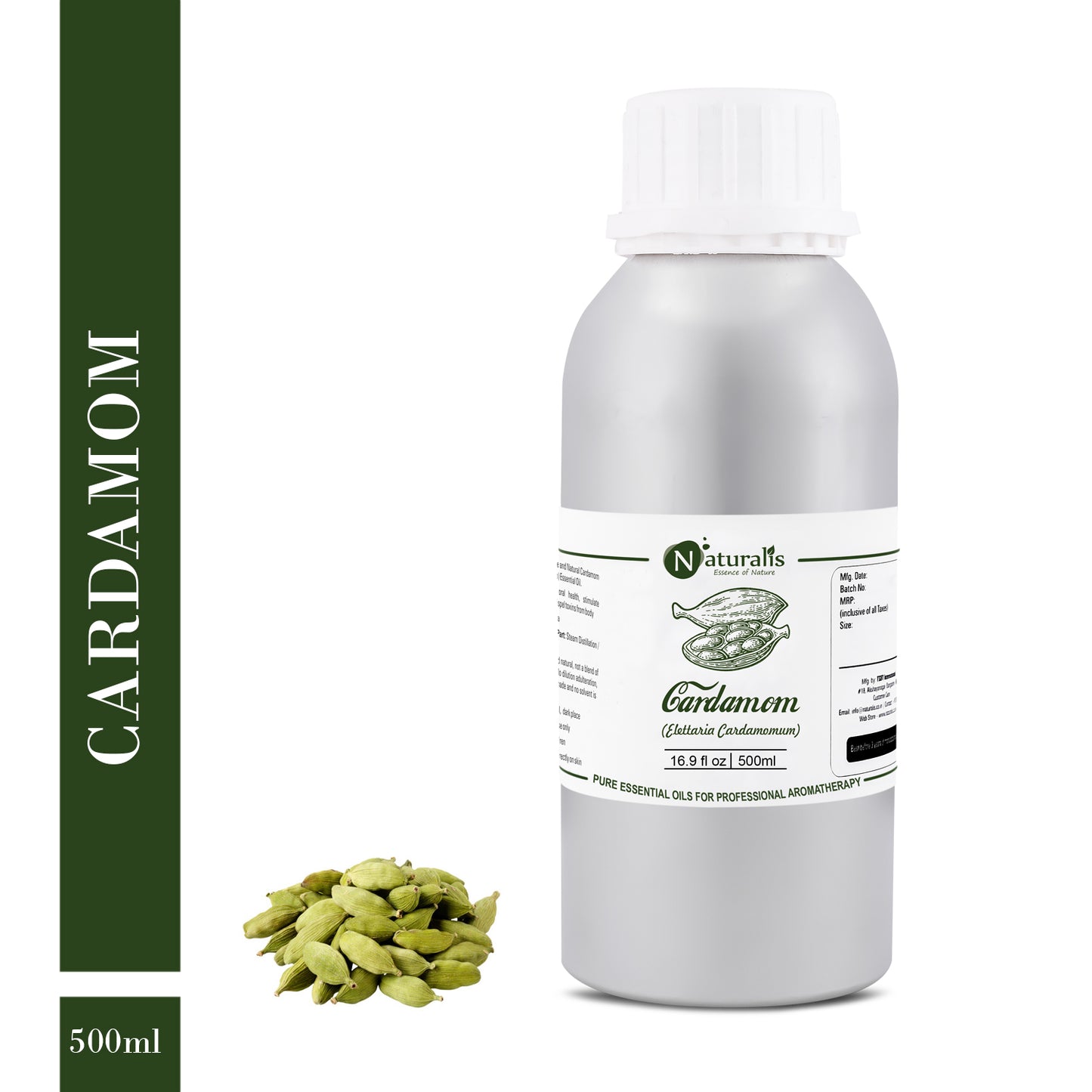 Naturalis Cardamom Essential Oil - Naturalis