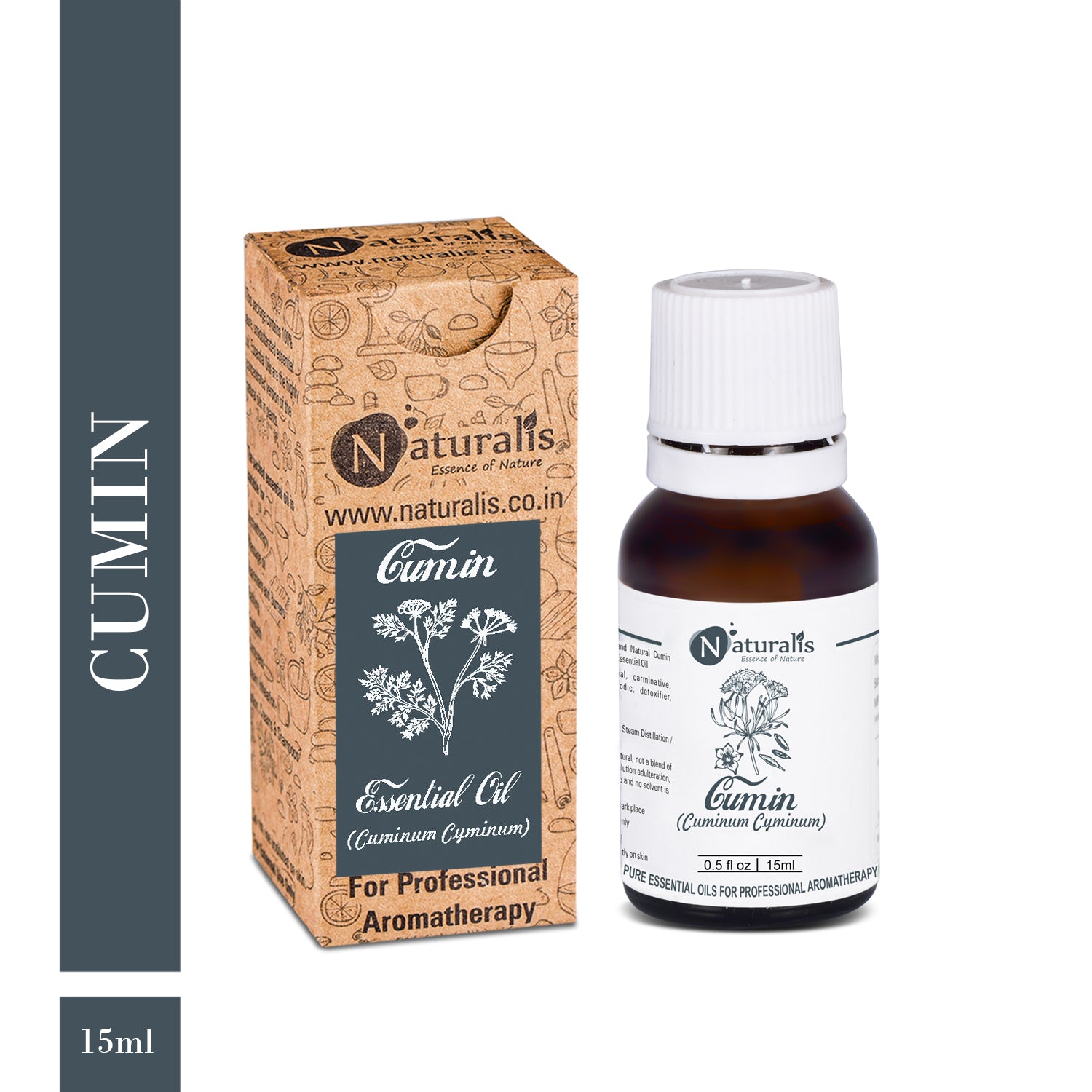 Naturalis Cumin Essential Oil - Naturalis