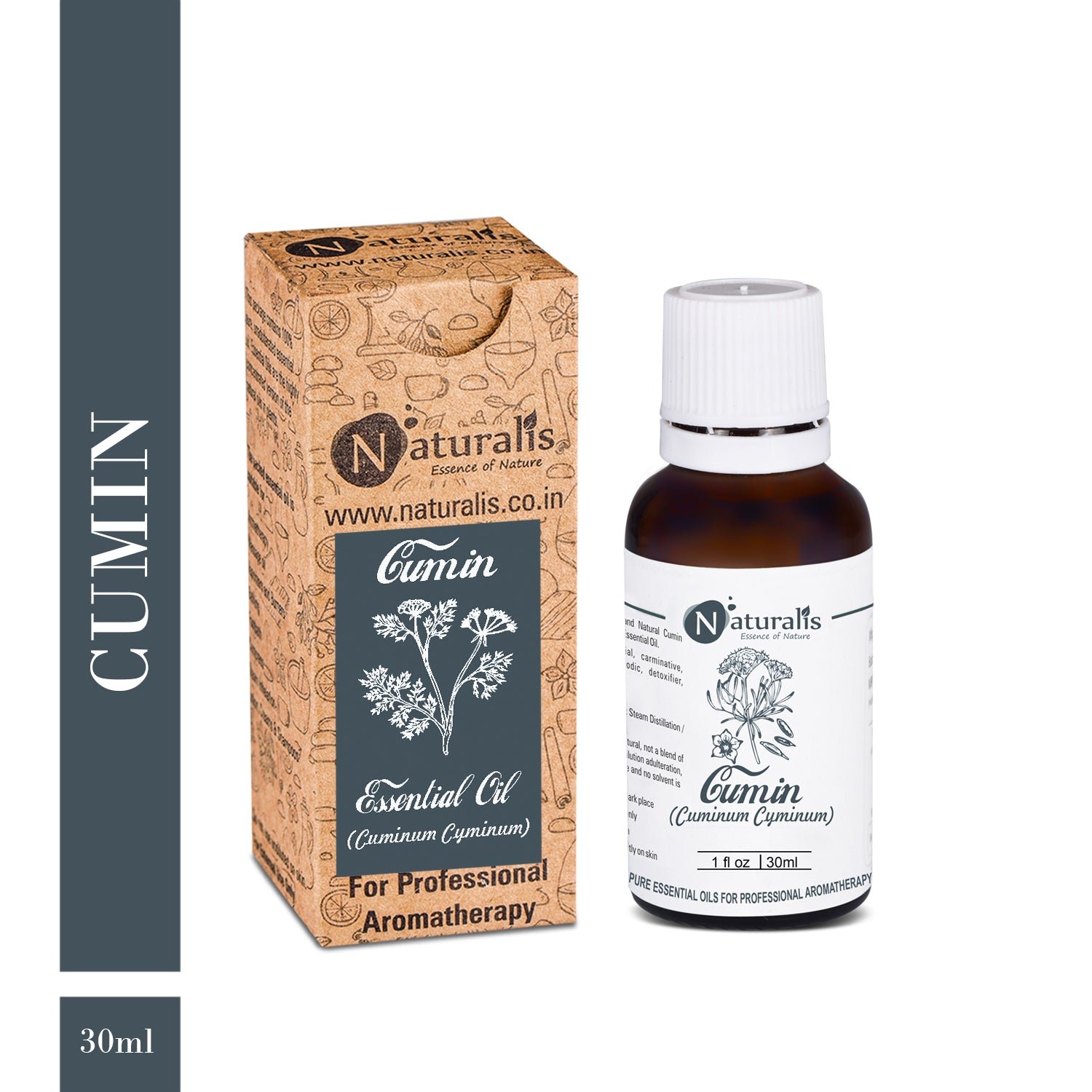 Naturalis Cumin Essential Oil - Naturalis