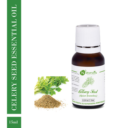 Pure Celery Seed Essential Oil by Naturalis 100ml - Naturalis