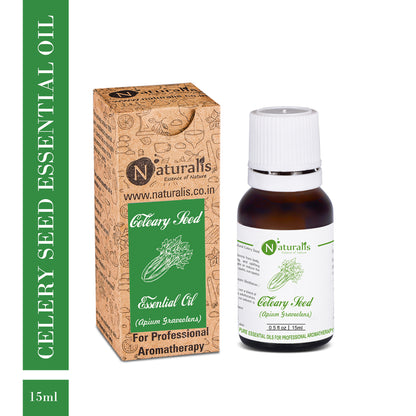 Pure Celery Seed Essential Oil by Naturalis 100ml - Naturalis