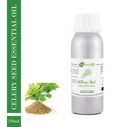 Pure Celery Seed Essential Oil by Naturalis 100ml - Naturalis