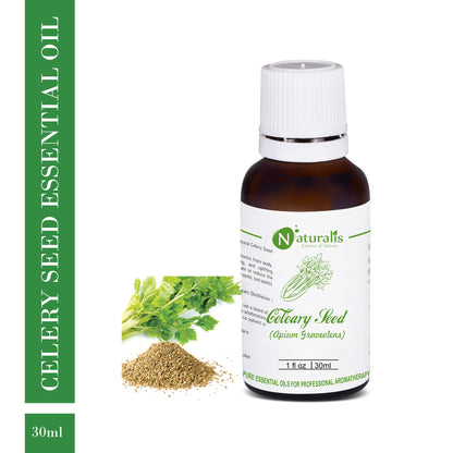 Pure Celery Seed Essential Oil by Naturalis 100ml - Naturalis