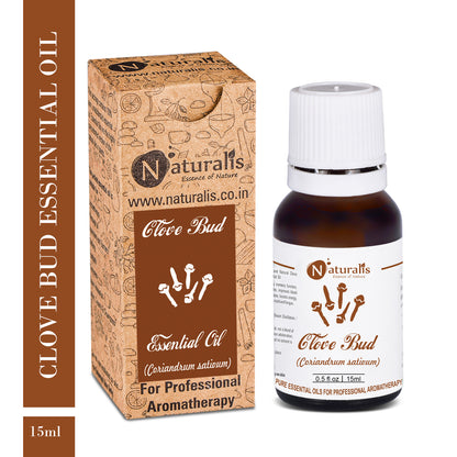 Clove Bud Essential Oil for Teeth and Gums by Naturalis- Pure & Natural - Naturalis