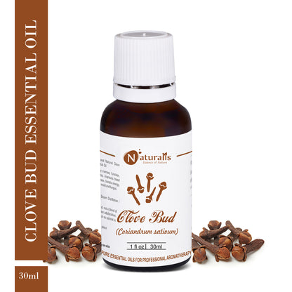 Clove Bud Essential Oil for Teeth and Gums by Naturalis- Pure & Natural - Naturalis