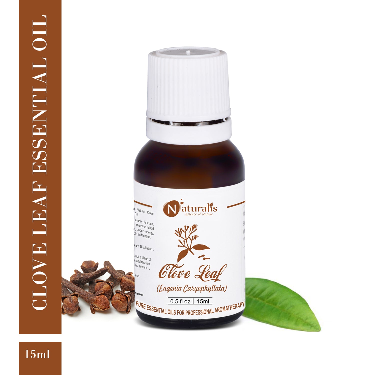 Clove Leaf Essential Oil by Naturalis - Pure & Natural - Naturalis