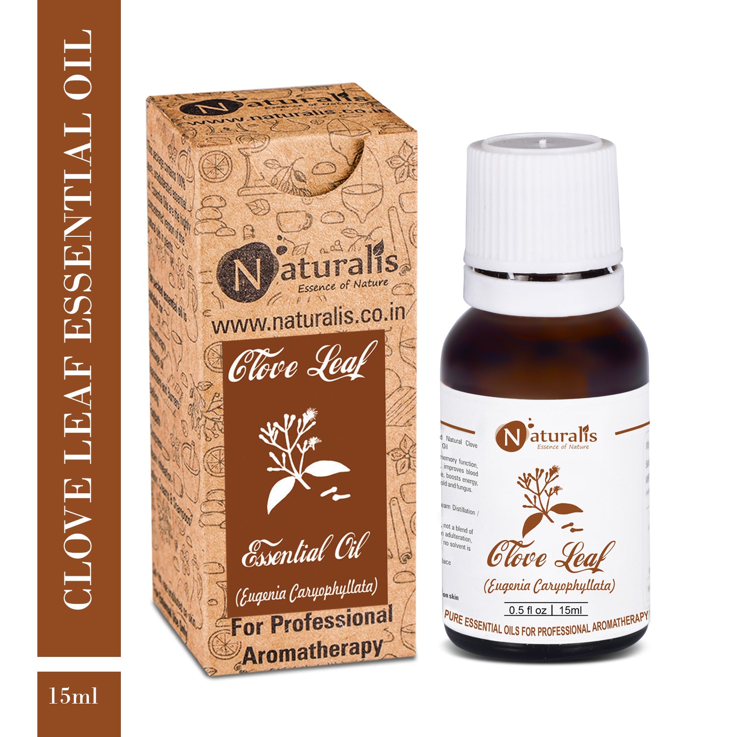 Clove Leaf Essential Oil by Naturalis - Pure & Natural - Naturalis