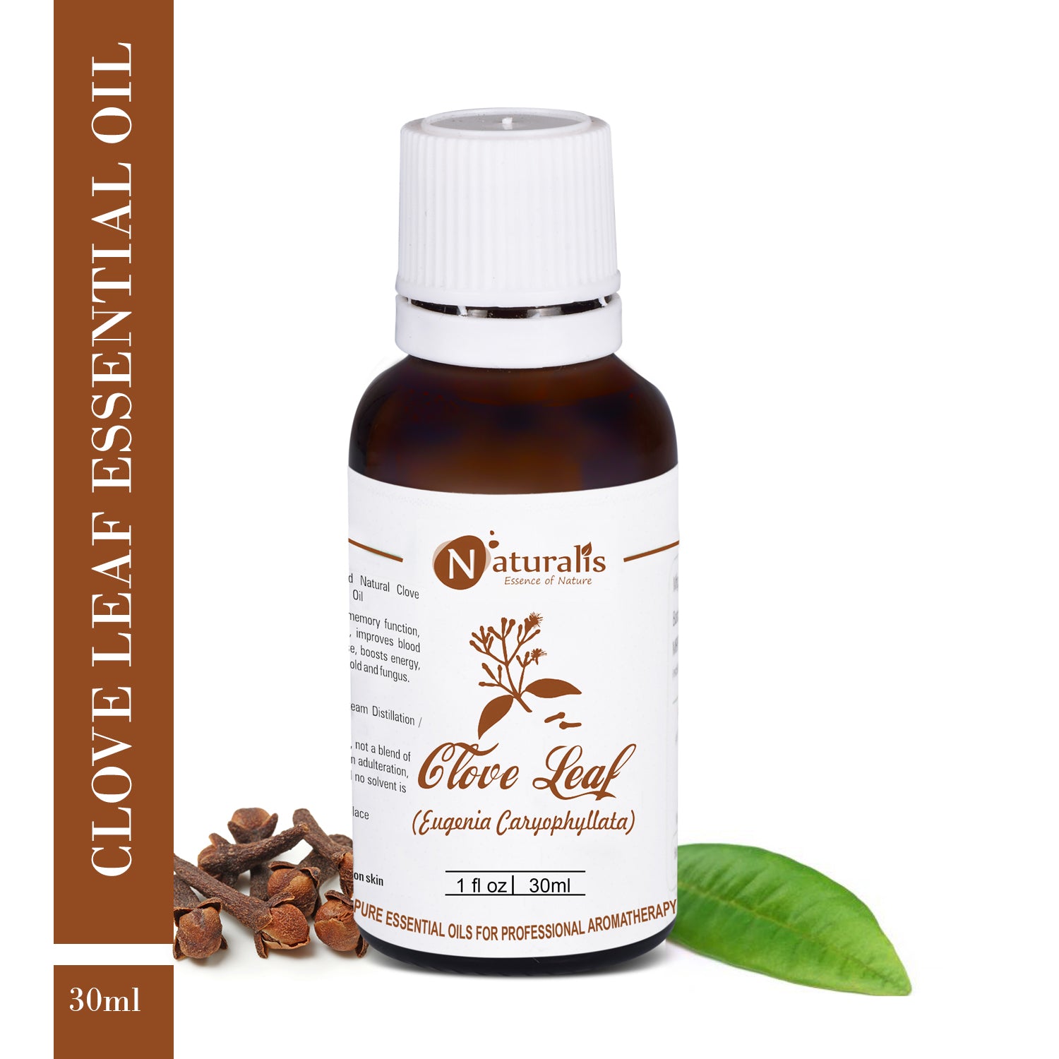 Clove Leaf Essential Oil by Naturalis - Pure & Natural - Naturalis