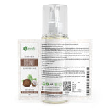 Extra Virgin Cold Pressed Raw Coconut Carrier Oil Natural Skin Moisturizer, for Hair, Skin and Face - Naturalis