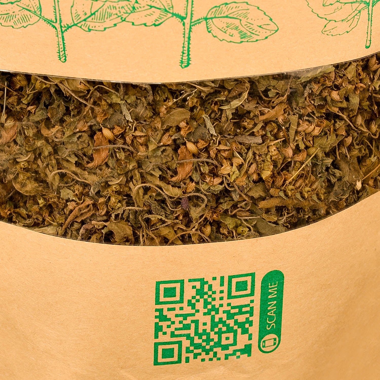 Naturalis Sun Dried Krishna Tulsi (Holy Basil) leaves granules for Tea, Kadha & Cooking - 80gms - Naturalis