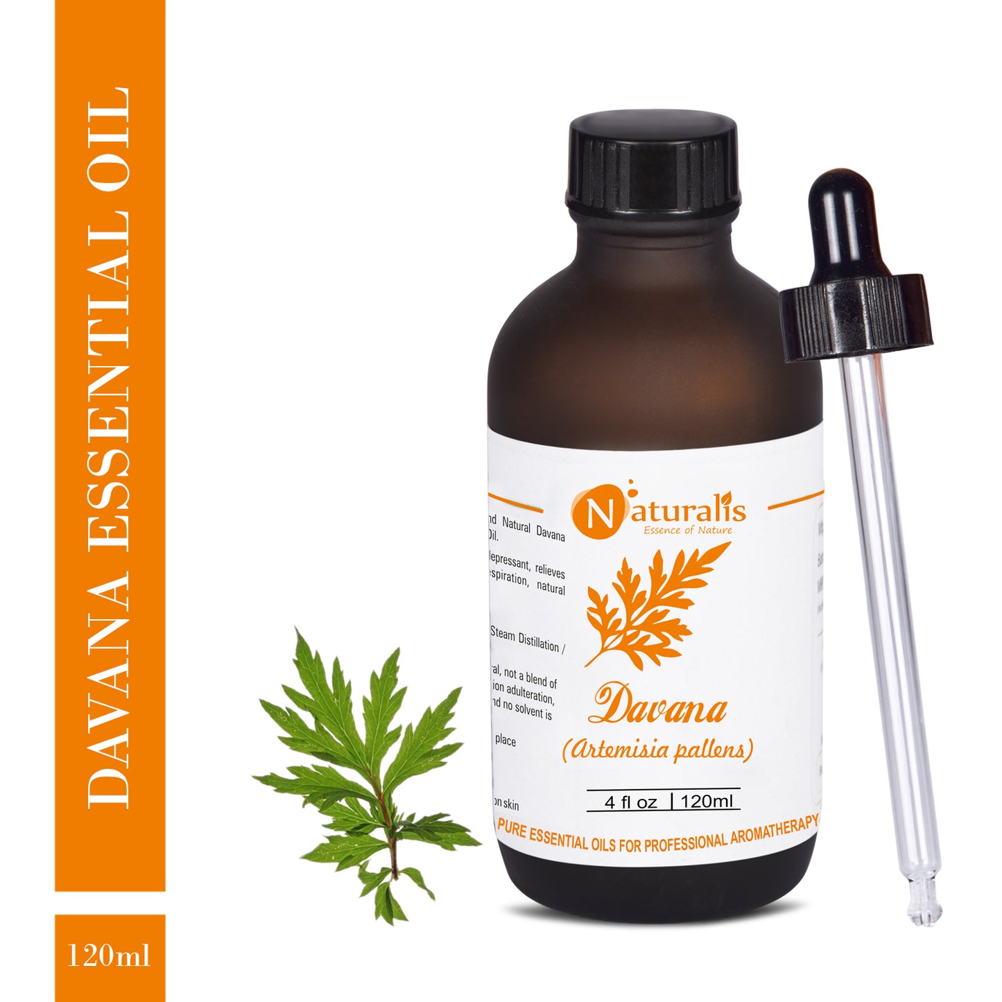 Davana Essential Oil by Naturalis - Pure & Natural - Naturalis