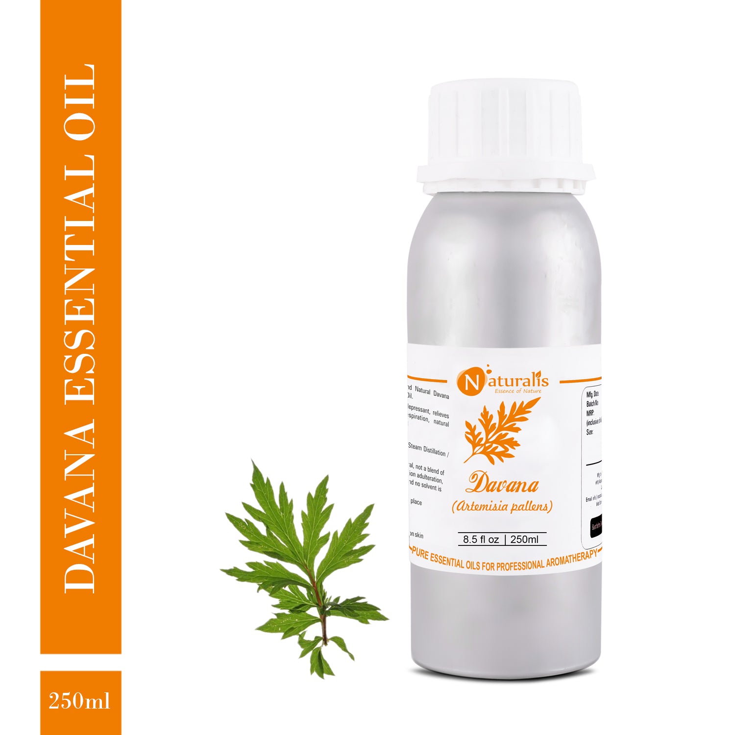 Davana Essential Oil by Naturalis - Pure & Natural - Naturalis