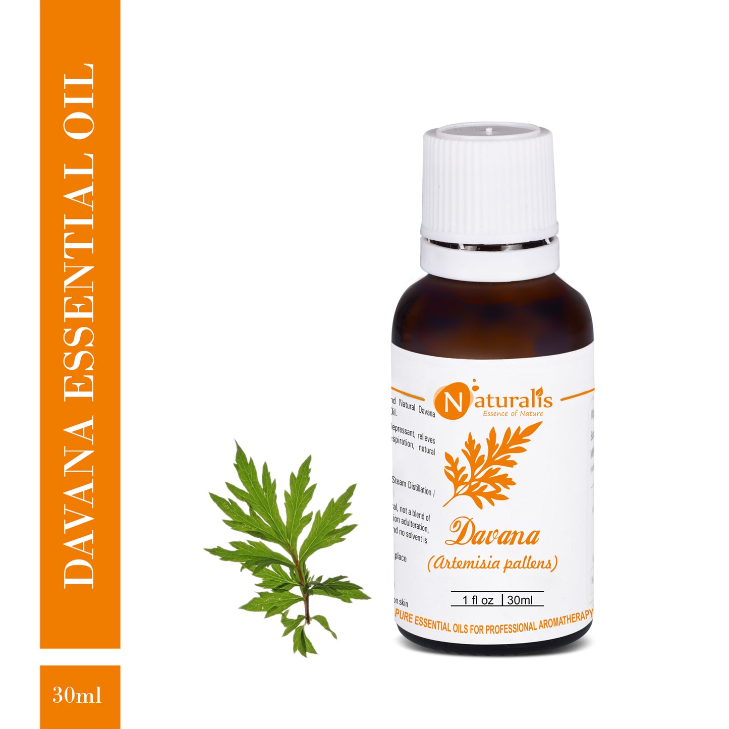 Davana Essential Oil by Naturalis - Pure & Natural - Naturalis