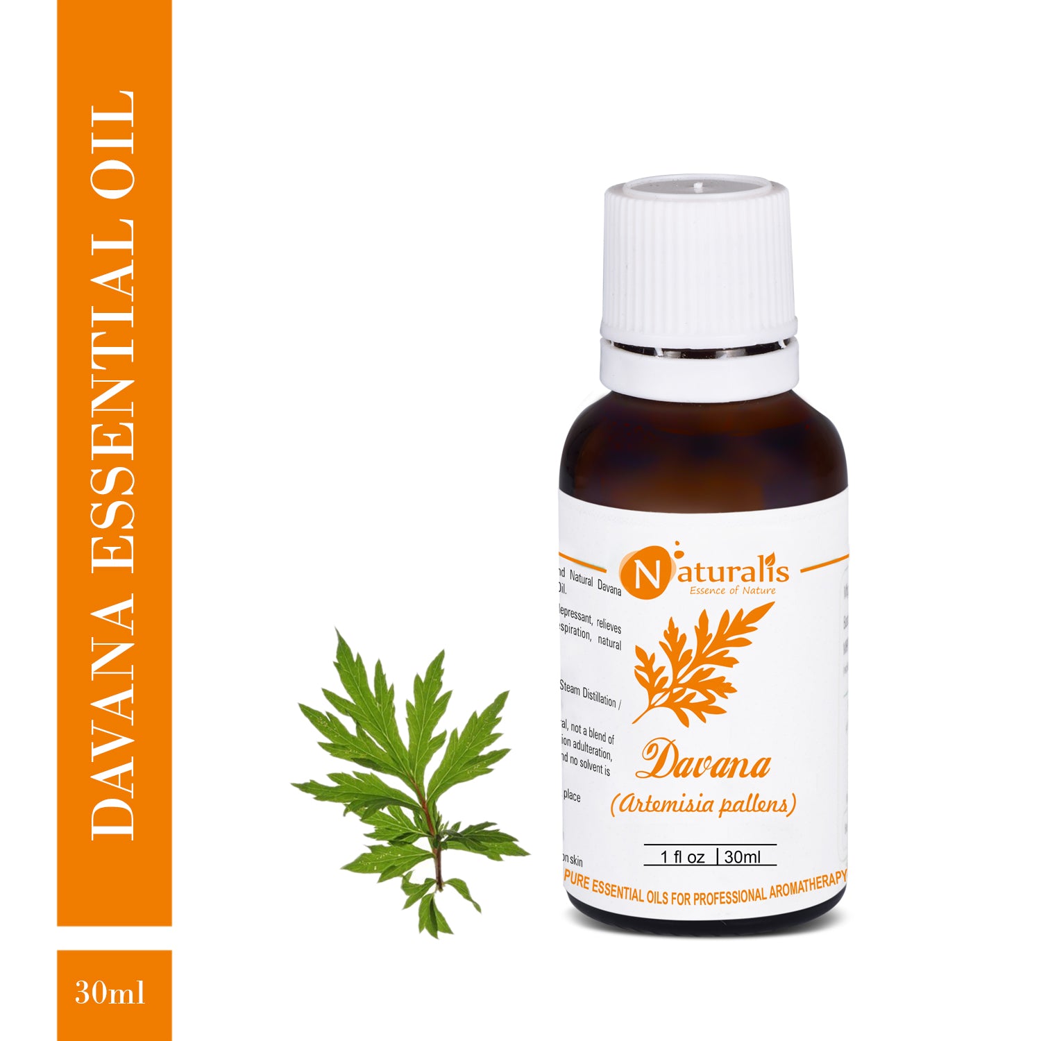 Davana Essential Oil by Naturalis - Pure & Natural - Naturalis