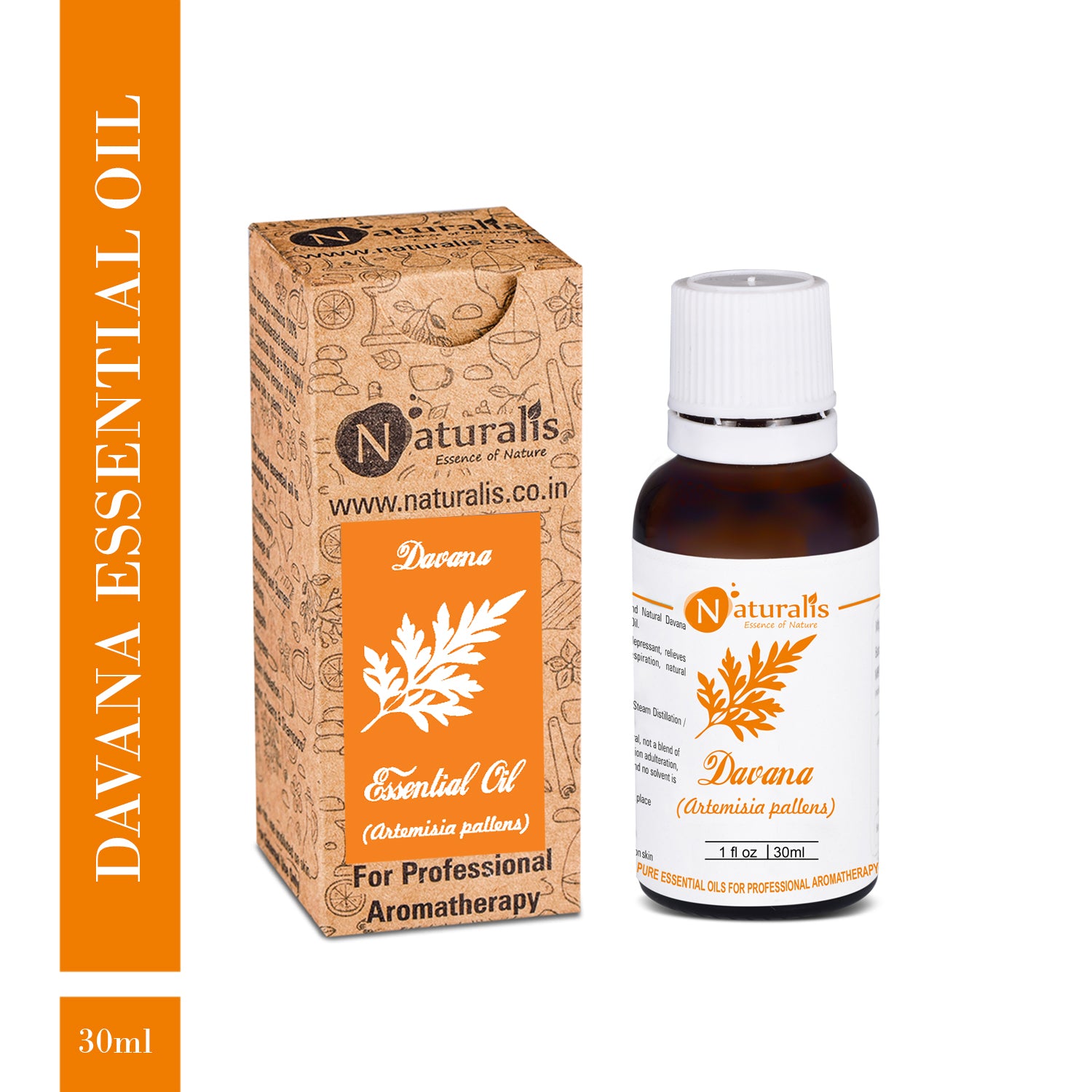 Davana Essential Oil by Naturalis - Pure & Natural - Naturalis