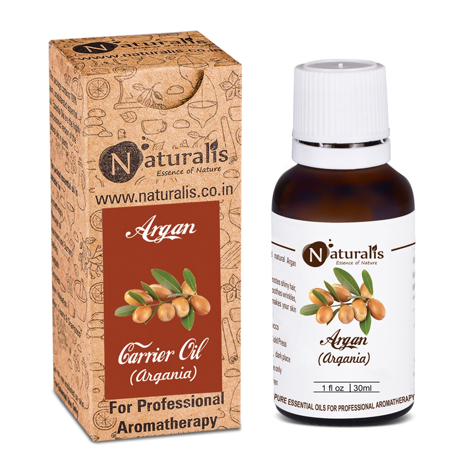 Argan Carrier Oil by Naturalis - Pure Natural - Naturalis