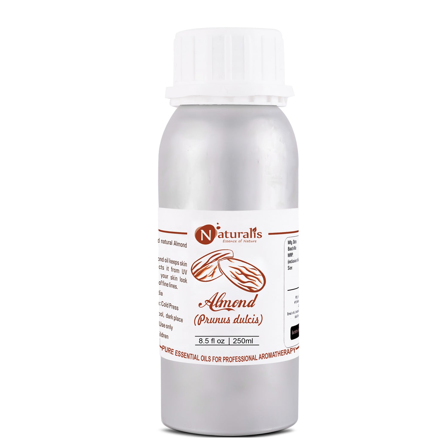Almond Carrier Oil by Naturalis - Pure & Natural - Naturalis