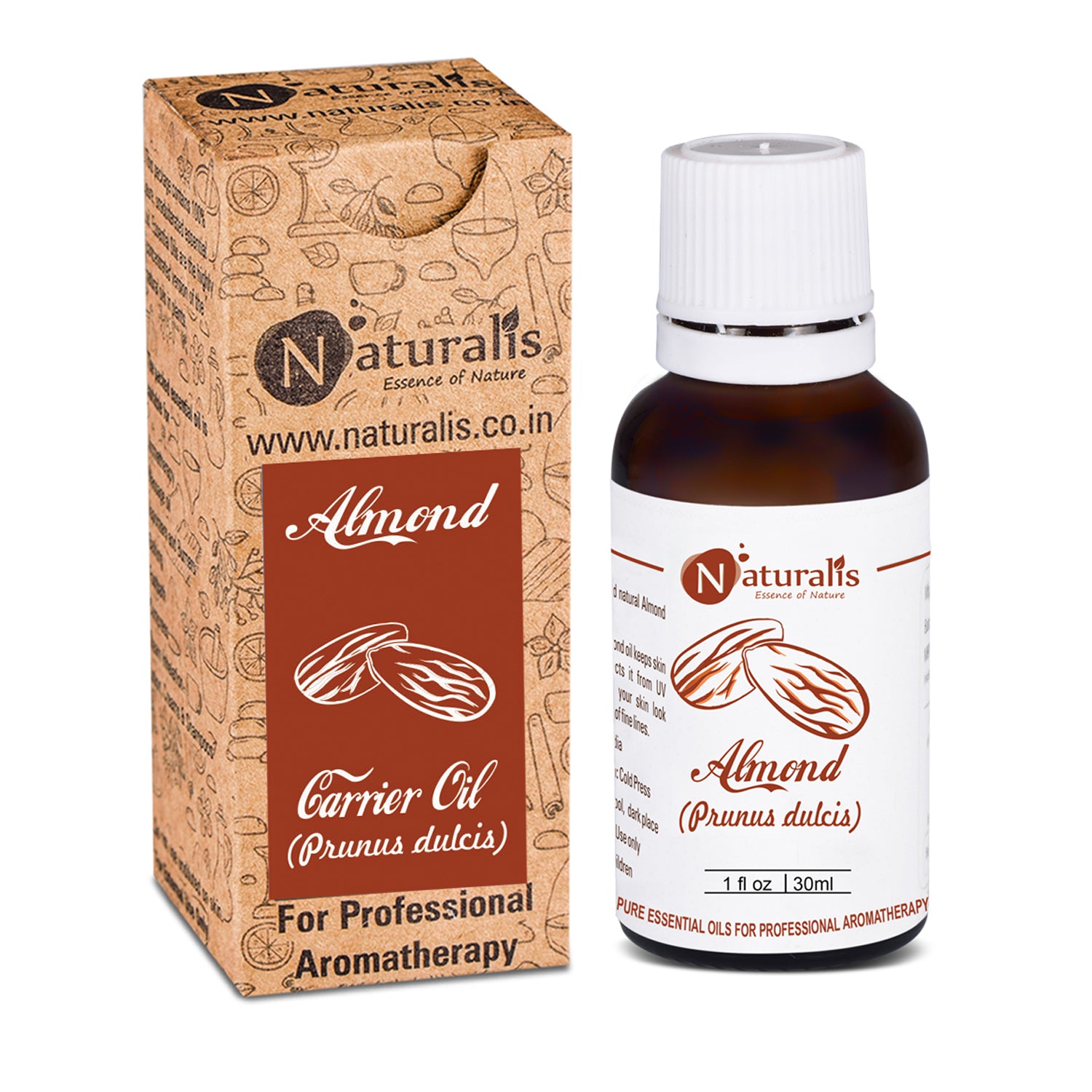 Almond Carrier Oil by Naturalis - Pure & Natural - Naturalis