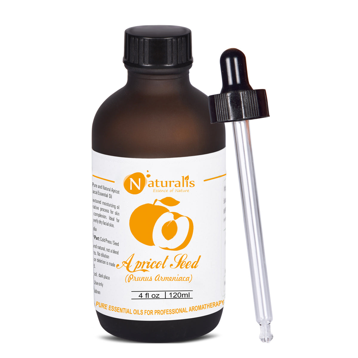 Naturalis 100% pure Apricot Kernel Oil, cold-pressed unrefined carrier oil