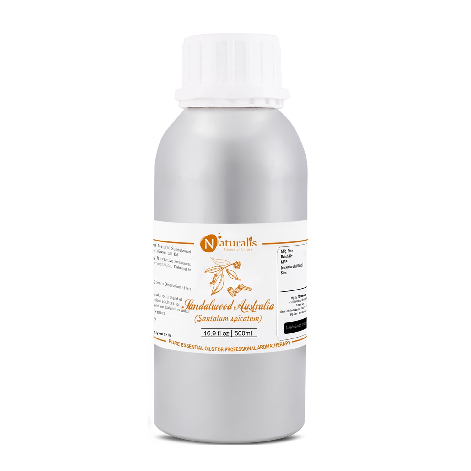 Sandalwood Essential (Australian) by Naturalis - Pure & Natural - Naturalis