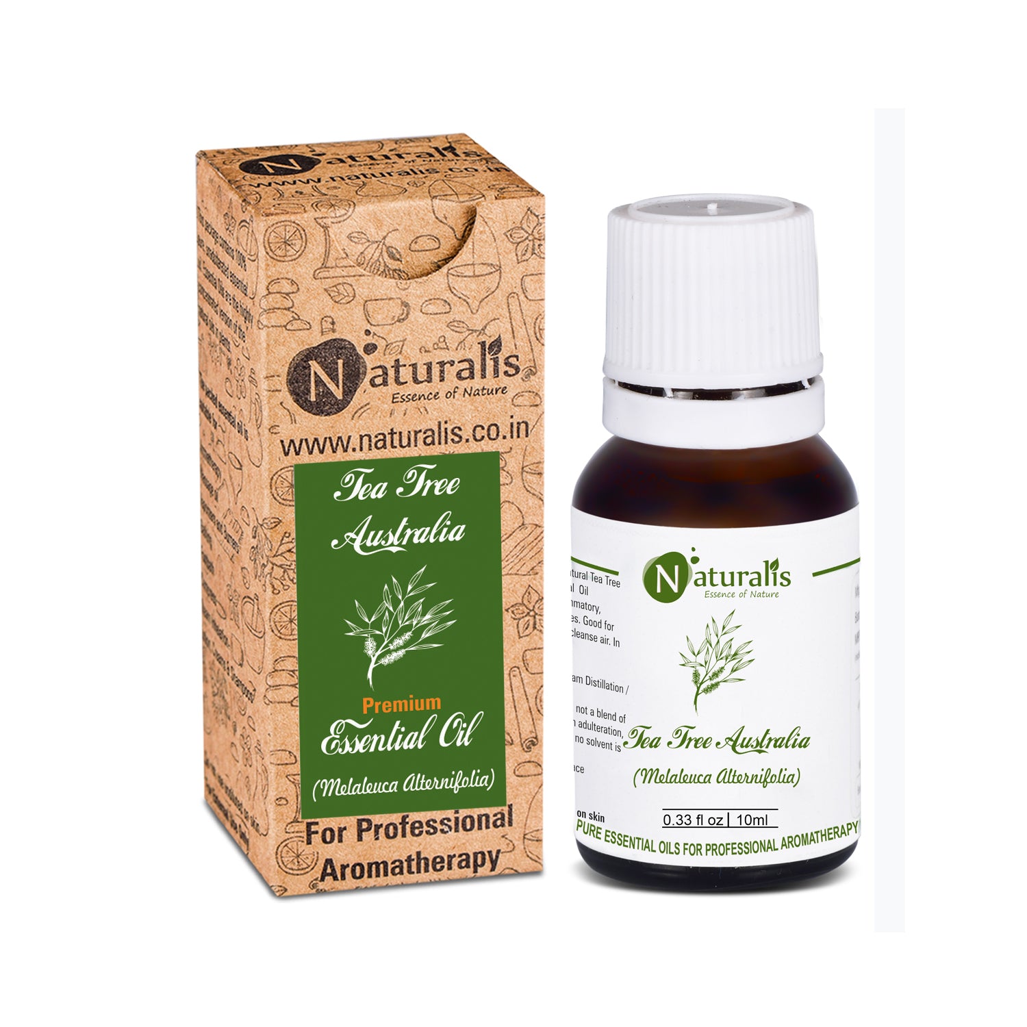 Naturalis Tea Tree Essential Oil - Premium High Grade Pure & Natural - Naturalis