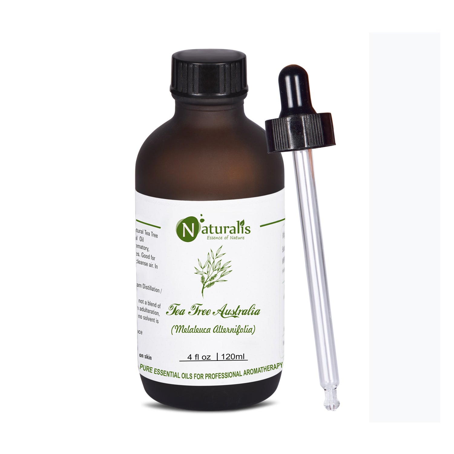 Naturalis Tea Tree Essential Oil - Premium High Grade Pure & Natural - Naturalis