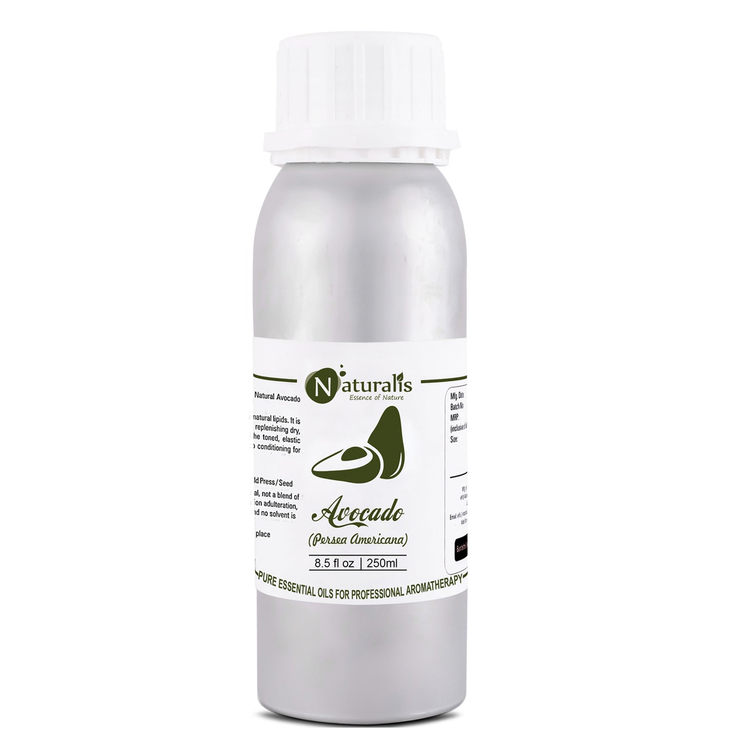 Avocado Carrier Oil by Naturalis - Pure Natural - Naturalis