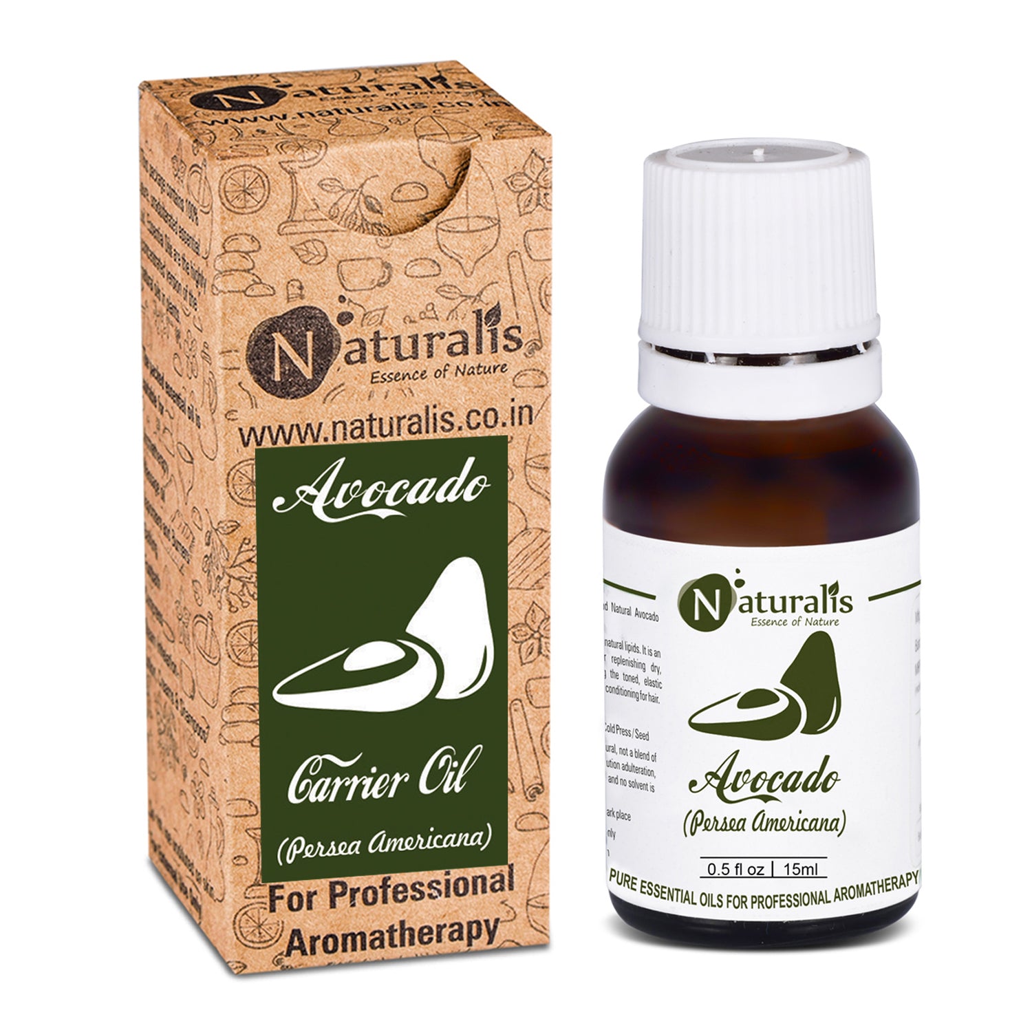 Avocado Carrier Oil by Naturalis - Pure Natural - Naturalis