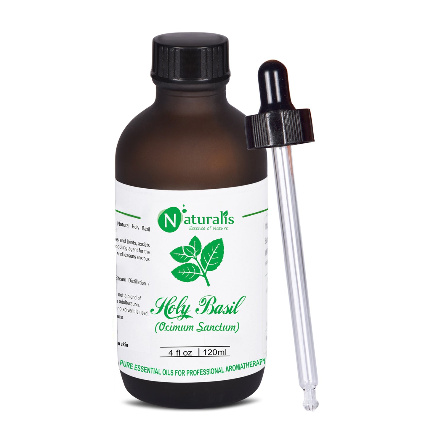 Holy Basil Essential Oil by Naturalis - Pure & Natural - Naturalis