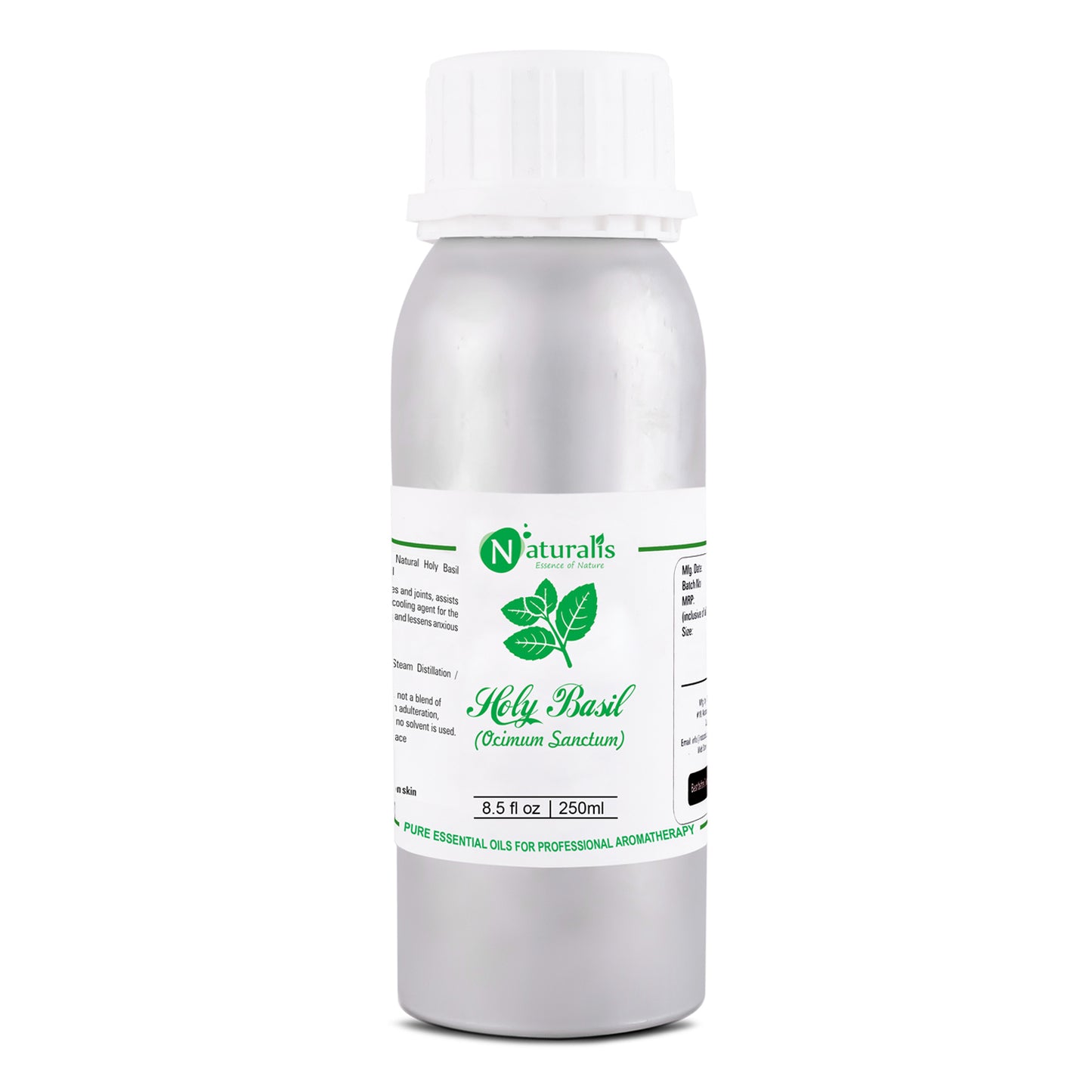 Holy Basil Essential Oil by Naturalis - Pure & Natural - Naturalis