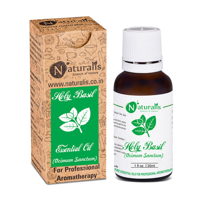 Holy Basil Essential Oil by Naturalis - Pure & Natural - Naturalis