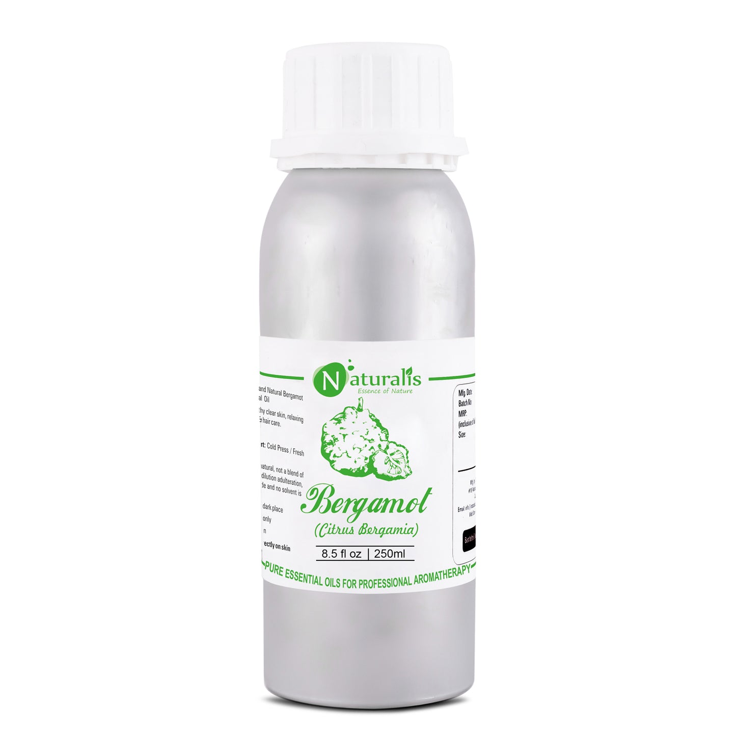 Bergamot Essential Oil by Naturalis - Pure & Natural - Naturalis