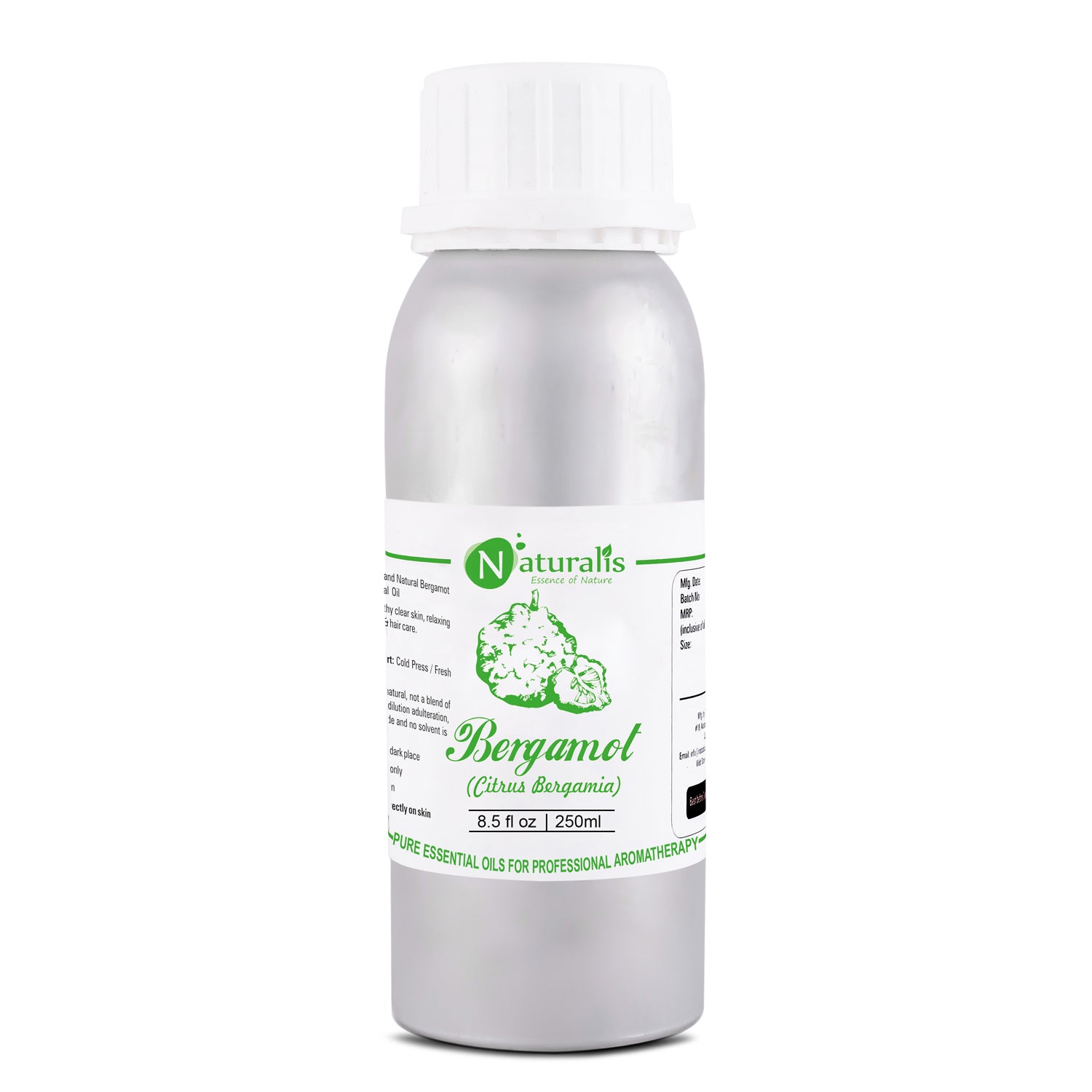 Bergamot Essential Oil by Naturalis - Pure & Natural - Naturalis