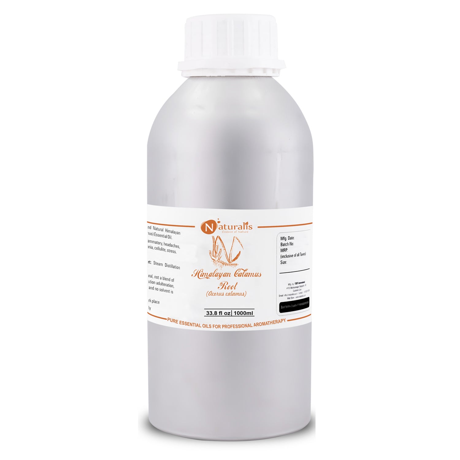 Himalayan Calamus Essential Oil by Naturalis - Pure & Natural - Naturalis