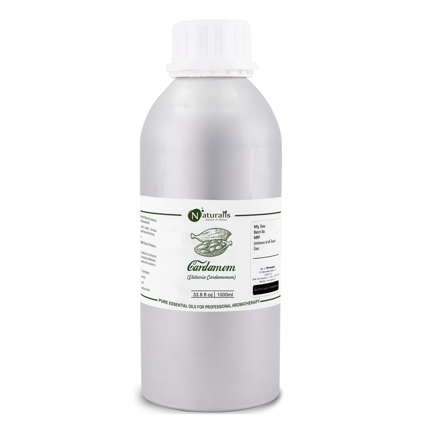 Naturalis Cardamom Essential Oil - Naturalis