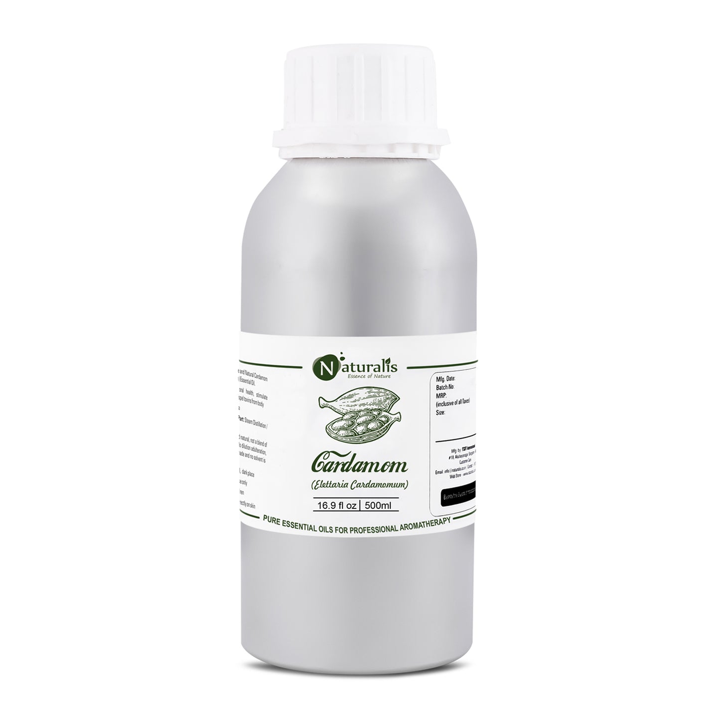 Naturalis Cardamom Essential Oil - Naturalis