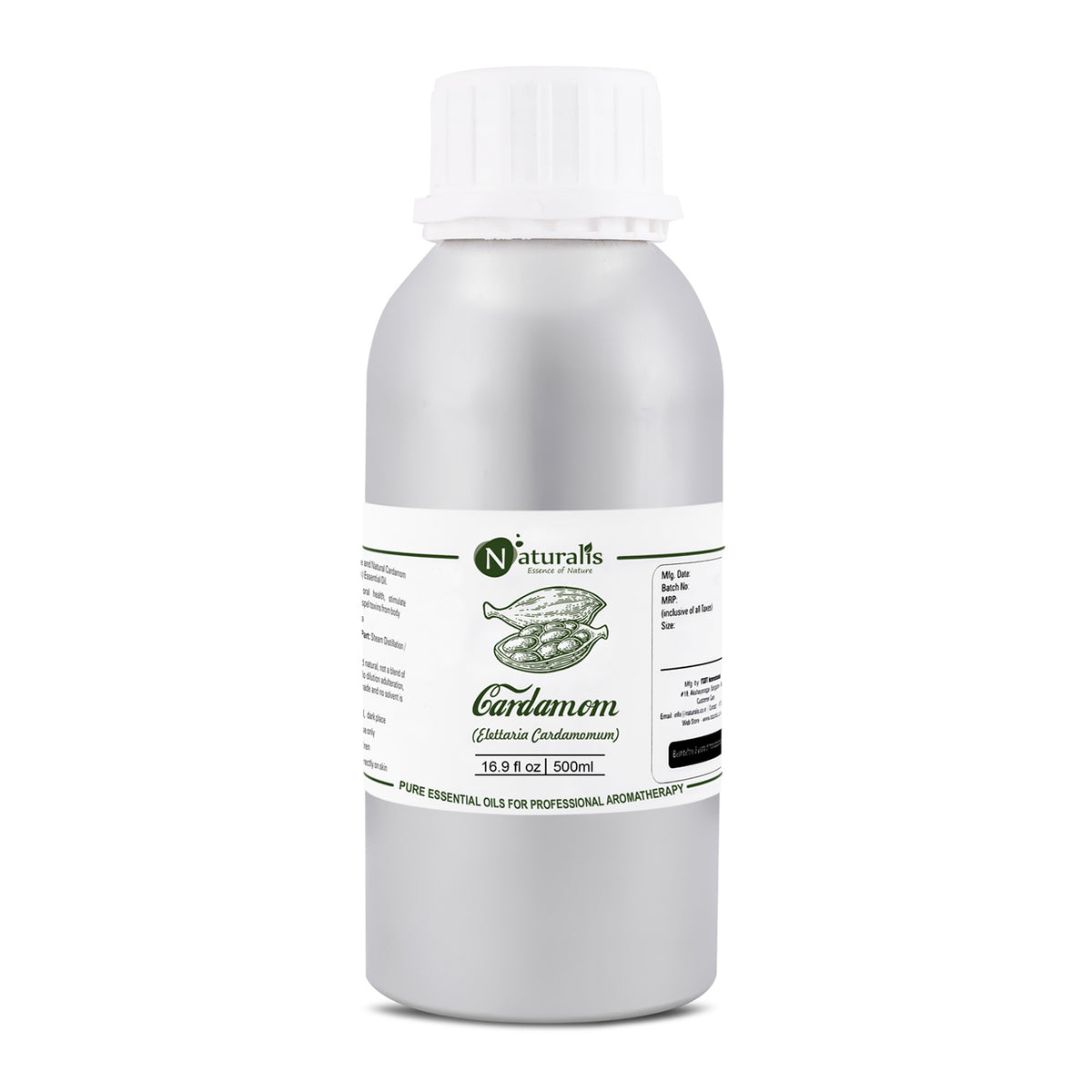 Naturalis 100% pure Cardamom Essential Oil (Elettaria cardamomum), therapeutic grade — view 15