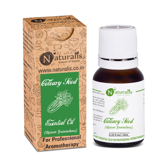 Pure Celery Seed Essential Oil by Naturalis 100ml - Naturalis