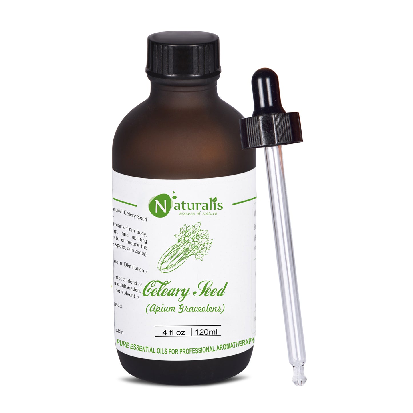 Pure Celery Seed Essential Oil by Naturalis 100ml - Naturalis