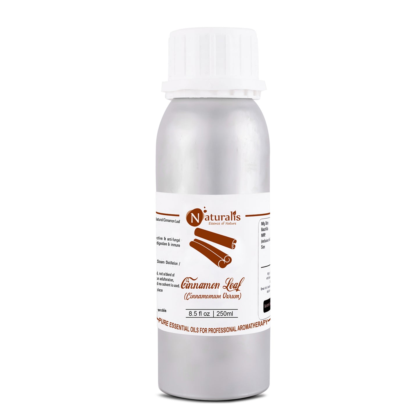 Cinnamon Leaf Essential Oil by Naturalis - Pure & Natural - Naturalis