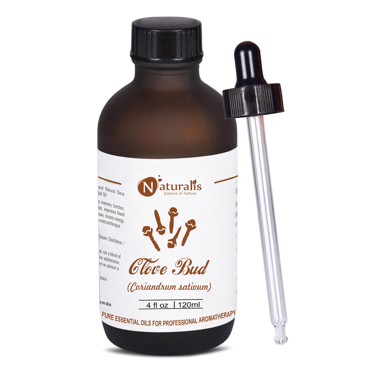 Clove Bud Essential Oil for Teeth and Gums by Naturalis- Pure & Natural - Naturalis