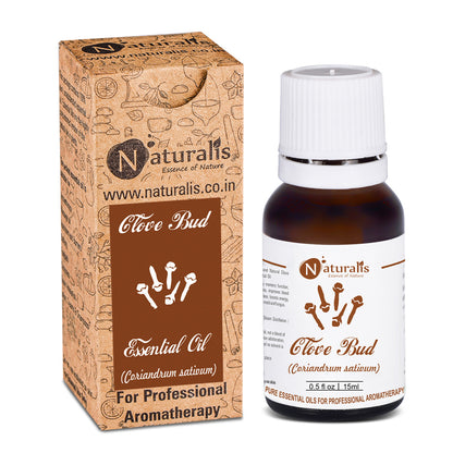 Clove Bud Essential Oil for Teeth and Gums by Naturalis- Pure & Natural - Naturalis