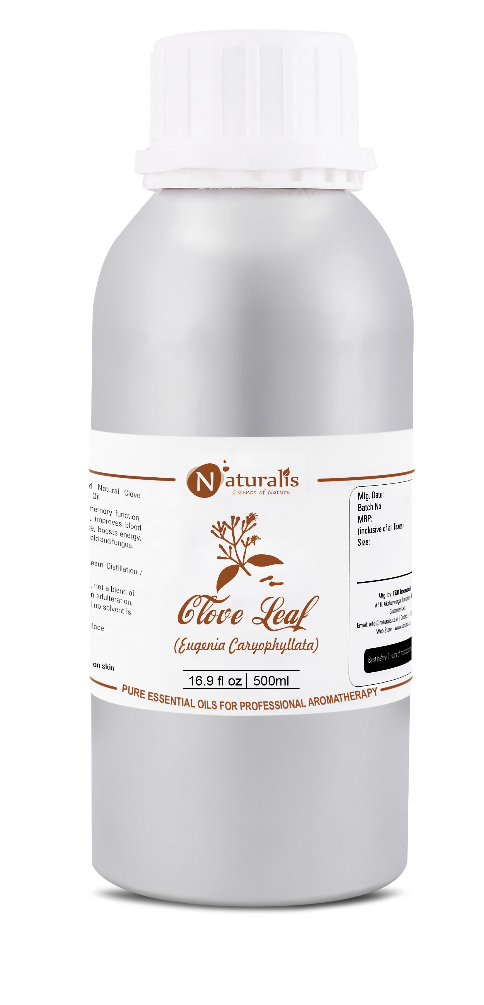 Clove Leaf Essential Oil by Naturalis - Pure & Natural - Naturalis