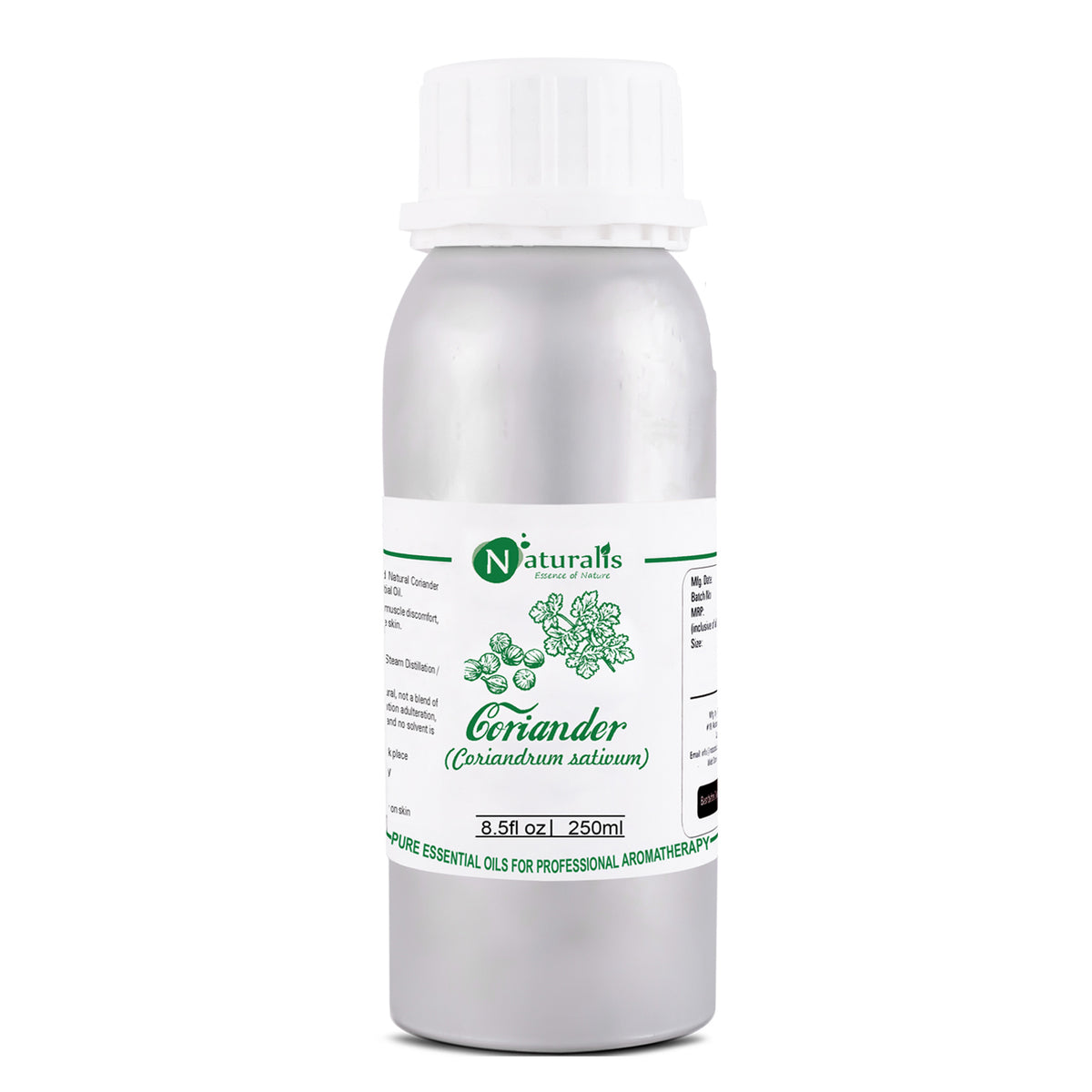Naturalis 100% pure Coriander Essential Oil (Coriandrum sativum), therapeutic grade — view 15