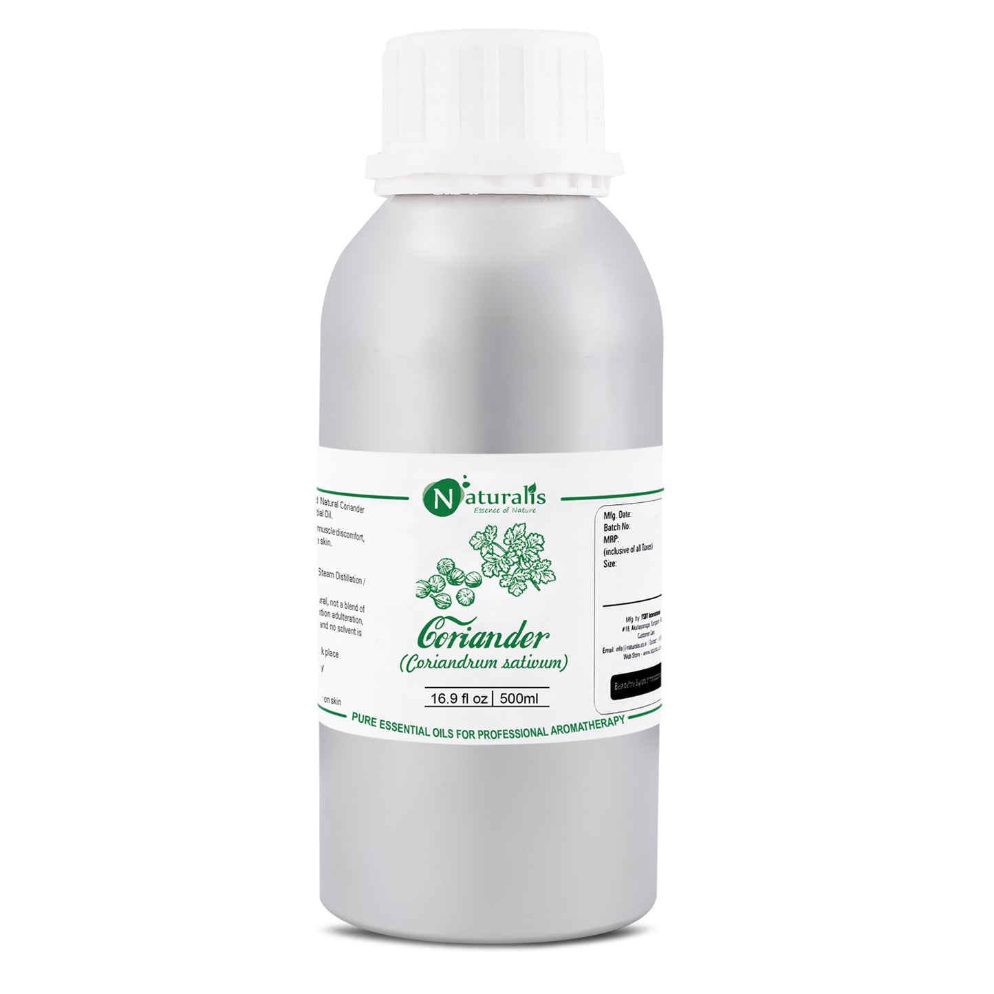 Naturalis Coriander Essential Oil - Naturalis
